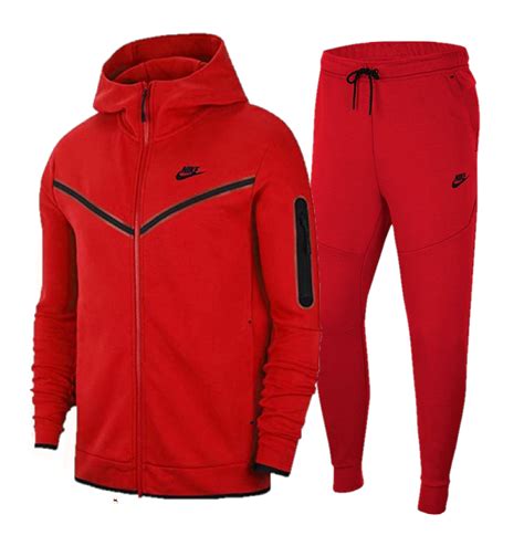 nike tech rood heren|nike tech fleece.